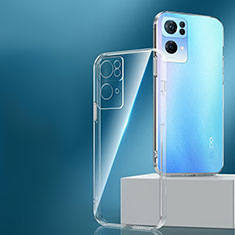 Ultra-thin Transparent TPU Soft Case T13 for Oppo Reno7 Pro 5G Clear