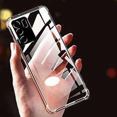 Ultra-thin Transparent TPU Soft Case T14 for Oppo Reno6 5G Clear