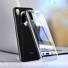 Ultra-thin Transparent TPU Soft Case T15 for Apple iPhone X Clear