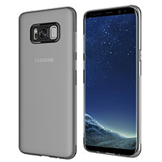 Ultra-thin Transparent TPU Soft Case T15 for Samsung Galaxy S8 Plus Black