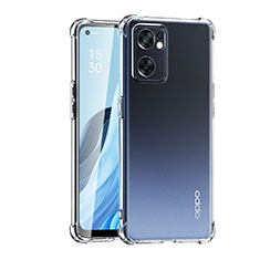 Ultra-thin Transparent TPU Soft Case T16 for Oppo Reno7 SE 5G Clear