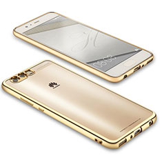 Ultra-thin Transparent TPU Soft Case U02 for Huawei P10 Gold