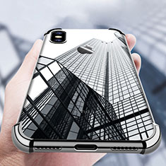 Ultra-thin Transparent TPU Soft Case V14 for Apple iPhone X Black