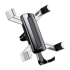 Universal Car Air Vent Mount Cell Phone Holder Stand A01 for Samsung Galaxy S23 Plus 5G Silver