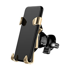 Universal Car Air Vent Mount Cell Phone Holder Stand A03 for Oppo A56S 5G Gold