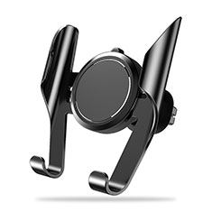 Universal Car Air Vent Mount Cell Phone Holder Stand A06 for Oppo Reno8 Z 5G Black