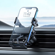 Universal Car Dashboard Mount Clip Cell Phone Holder Cradle BS5 for Oppo Reno10 Pro+ Plus 5G Black
