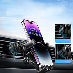 Universal Car Dashboard Mount Clip Cell Phone Holder Cradle BS9 for Oppo A73 5G Black