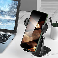 Universal Car Dashboard Mount Clip Cell Phone Holder Cradle N07 for Motorola Moto G42 Black