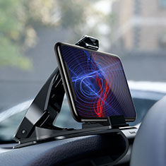 Universal Car Dashboard Mount Clip Cell Phone Holder Cradle T03 for Apple iPhone 13 Pro Black