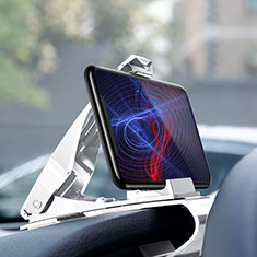 Universal Car Dashboard Mount Clip Cell Phone Holder Cradle T03 for Apple iPhone Xs Max White