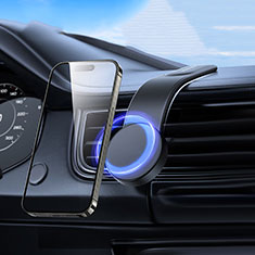 Universal Car Dashboard Mount Magnetic Cell Phone Holder Cradle BS1 for Motorola Moto G200 5G Black