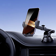 Universal Car Suction Cup Mount Cell Phone Holder Cradle BS4 for Oppo Reno7 5G Black