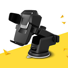 Universal Car Suction Cup Mount Cell Phone Holder Cradle H04 for Oppo A95 4G Silver