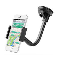 Universal Car Suction Cup Mount Cell Phone Holder Cradle M04 for Samsung Galaxy S23 5G Black