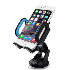 Universal Car Suction Cup Mount Cell Phone Holder Stand M11 for Oppo Reno8 Lite 5G Sky Blue