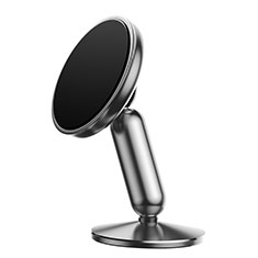 Universal Car Suction Cup Mount Magnetic Cell Phone Holder Cradle S01 for Vivo V20 SE Silver