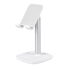 Universal Cell Phone Stand Smartphone Holder for Desk K02 for Oppo A78 5G White