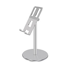 Universal Cell Phone Stand Smartphone Holder for Desk K26 for Alcatel 1X 2019 Silver