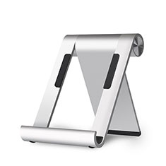 Universal Cell Phone Stand Smartphone Holder for Desk K29 for Oneplus Nord N200 5G Silver