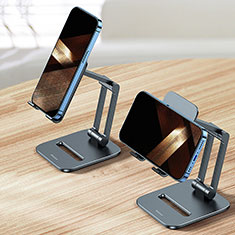 Universal Cell Phone Stand Smartphone Holder for Desk N25 for Oppo Reno10 5G Black