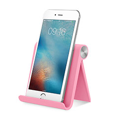 Universal Cell Phone Stand Smartphone Holder for Desk for Oppo Reno8 Z 5G Pink