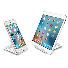 Universal Cell Phone Stand Smartphone Holder for Desk T01 for Oppo Reno8 Lite 5G White