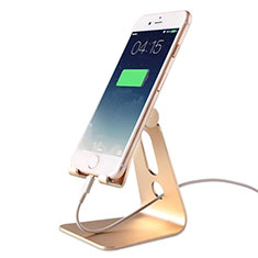 Universal Cell Phone Stand Smartphone Holder for Desk T08 for Huawei Y5 2019 Gold