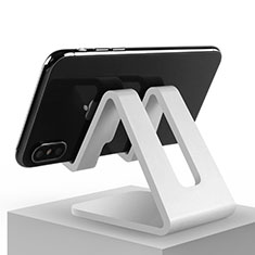 Universal Cell Phone Stand Smartphone Holder N01 for Apple iPhone 13 Mini White