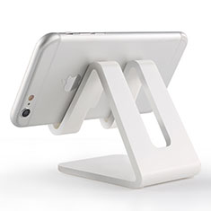 Universal Cell Phone Stand Smartphone Holder T10 for Oppo A56S 5G White