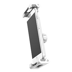 Universal Fit Car Back Seat Headrest Cell Phone Mount Holder Stand B02 for Oneplus Nord N100 Silver