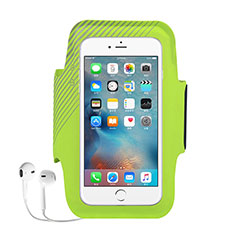 Universal Gym Sport Running Jog Arm Band Strap Case B05 for Apple iPhone 5C Green
