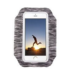 Universal Gym Sport Running Jog Arm Band Strap Case B07 for Samsung Galaxy S23 5G Black