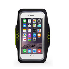 Universal Gym Sport Running Jog Arm Band Strap Case B20 for Apple iPhone 5C Green