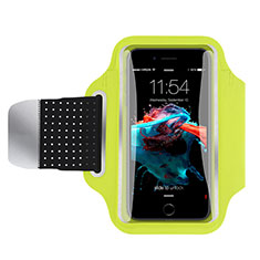 Universal Gym Sport Running Jog Arm Band Strap Case B35 for Nokia 3.4 Green