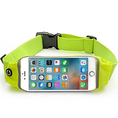 Universal Gym Sport Running Jog Belt Loop Strap Case B29 for Samsung Galaxy S23 Ultra 5G Green