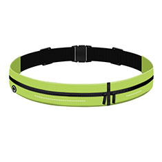 Universal Gym Sport Running Jog Belt Loop Strap Case L04 for Apple iPhone 12 Green