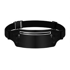 Universal Gym Sport Running Jog Belt Loop Strap Case L06 for Oneplus X Black