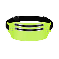 Universal Gym Sport Running Jog Belt Loop Strap Case L07 for Vivo V20 SE Green