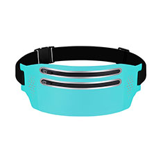 Universal Gym Sport Running Jog Belt Loop Strap Case L07 for Google Pixel 5 XL 5G Sky Blue