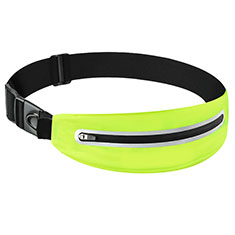 Universal Gym Sport Running Jog Belt Loop Strap Case L11 for Apple iPhone 13 Mini Cyan