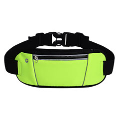 Universal Gym Sport Running Jog Belt Loop Strap Case S02 for Oppo A78 5G Green