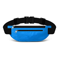 Universal Gym Sport Running Jog Belt Loop Strap Case S03 for Oppo Reno8 Pro+ Plus 5G Sky Blue