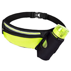 Universal Gym Sport Running Jog Belt Loop Strap Case S06 for Vivo Y30 Yellow