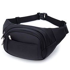 Universal Gym Sport Running Jog Belt Loop Strap Case S17 for Vivo X50e 5G Black