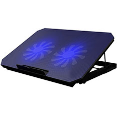 Universal Laptop Stand Notebook Holder Cooling Pad USB Fans 9 inch to 16 inch M19 for Apple MacBook Air 13 inch Black