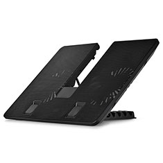 Universal Laptop Stand Notebook Holder Cooling Pad USB Fans 9 inch to 16 inch M25 for Apple MacBook Pro 13 inch Retina Black