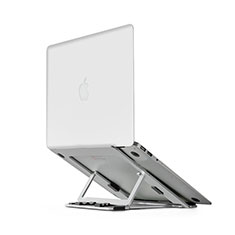 Universal Laptop Stand Notebook Holder T08 for Apple MacBook Air 11 inch Silver