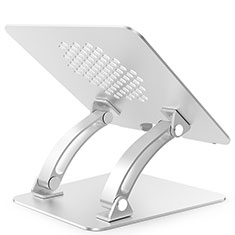 Universal Laptop Stand Notebook Holder T09 for Samsung Galaxy Book S 13.3 SM-W767 Silver