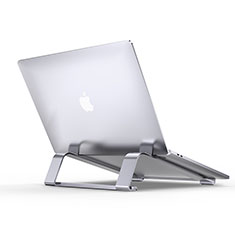 Universal Laptop Stand Notebook Holder T10 for Samsung Galaxy Book Flex 15.6 NP950QCG Silver